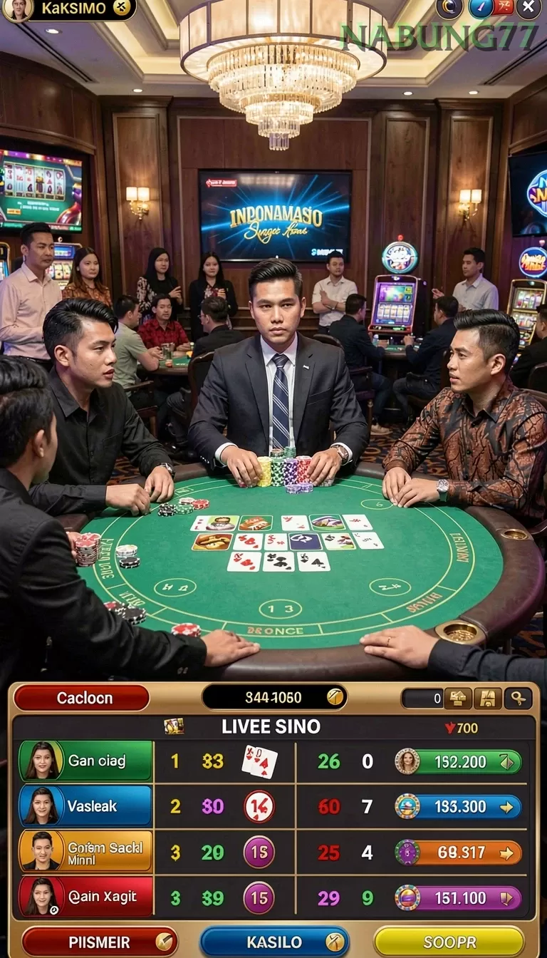 Cuplikan layar SVIP9 — menu navigasi