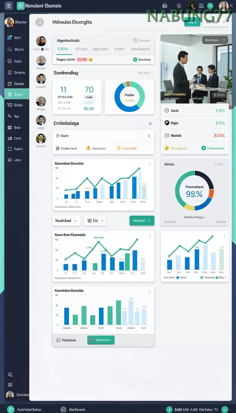 Cuplikan layar 7METER — menu navigasi