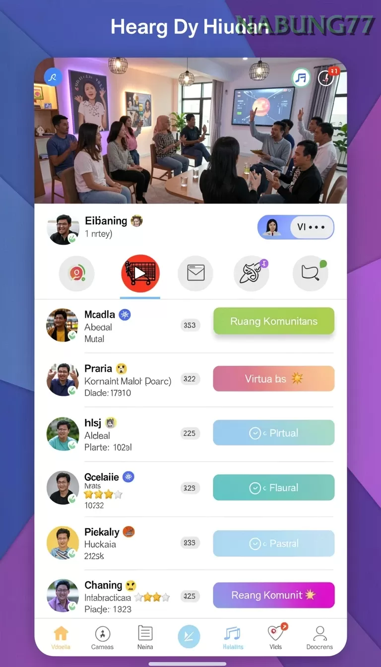 Cuplikan layar KAMARTOTO — pengaturan akun