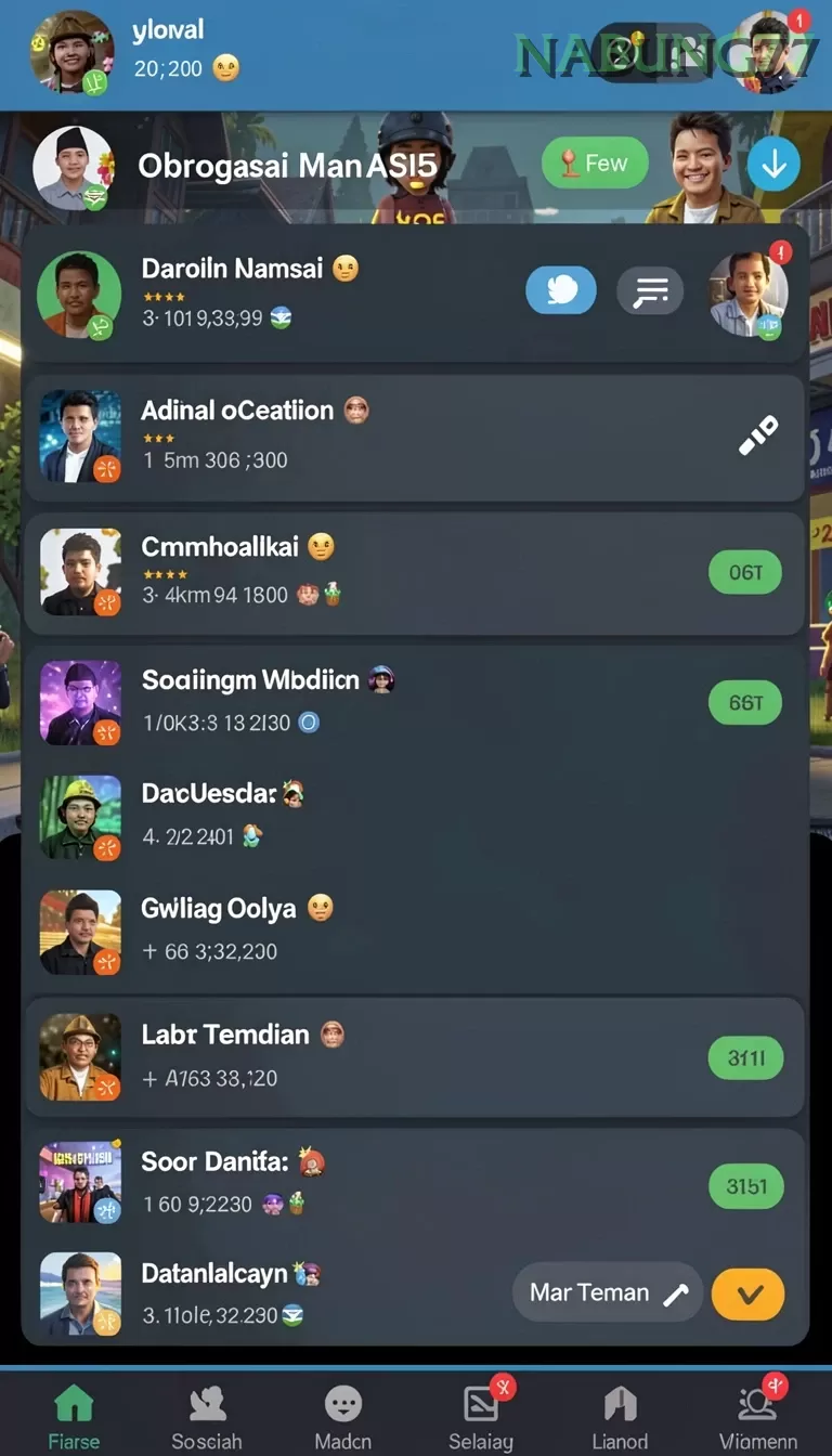 Cuplikan layar 7METER — halaman utama